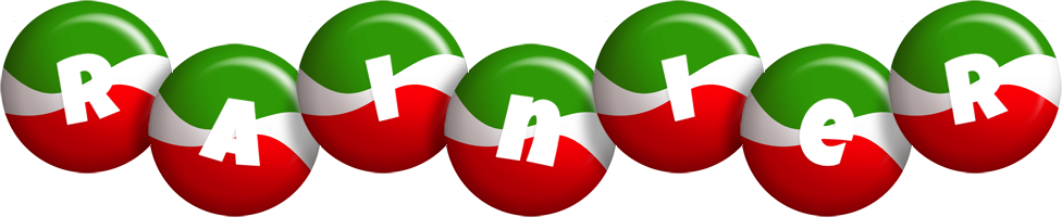 Rainier italy logo