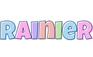 Rainier pastel logo