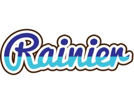 Rainier raining logo