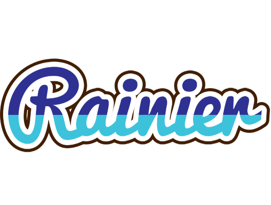 Rainier raining logo