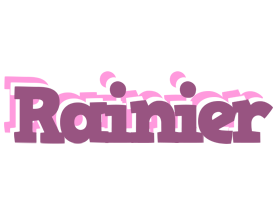 Rainier relaxing logo