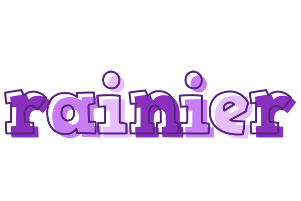 Rainier sensual logo