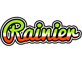 Rainier superfun logo