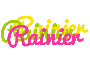 Rainier sweets logo