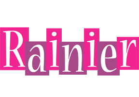 Rainier whine logo