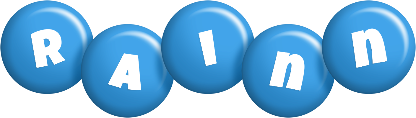 Rainn candy-blue logo
