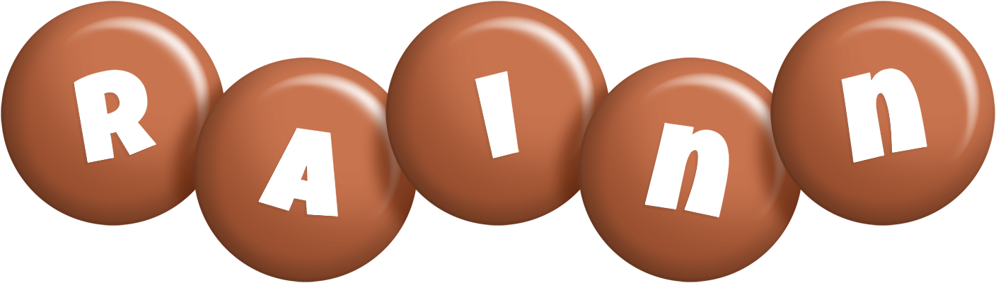 Rainn candy-brown logo