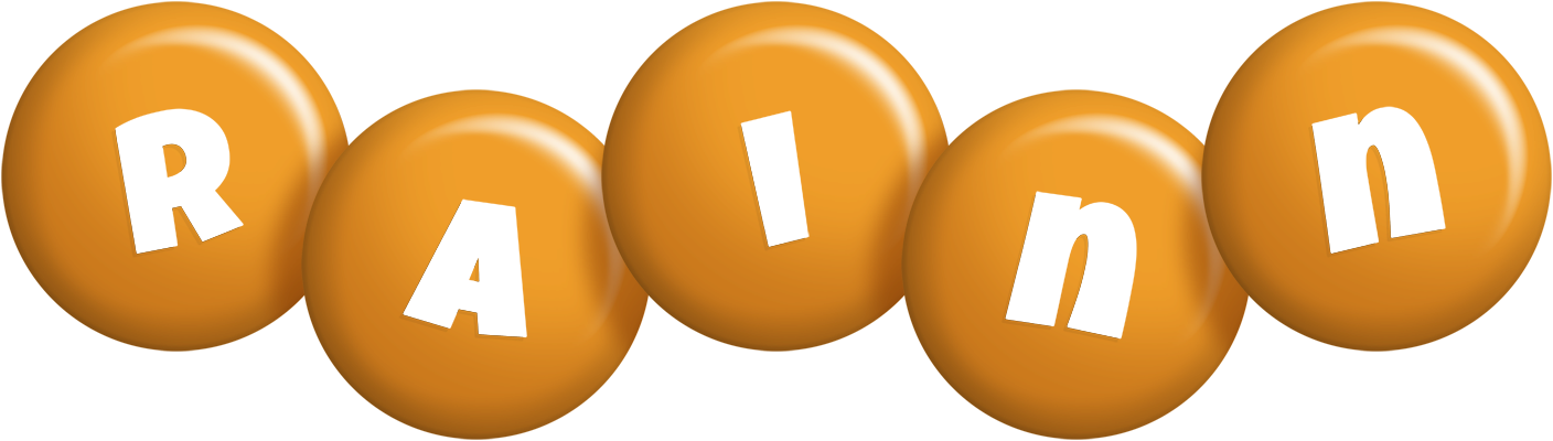 Rainn candy-orange logo