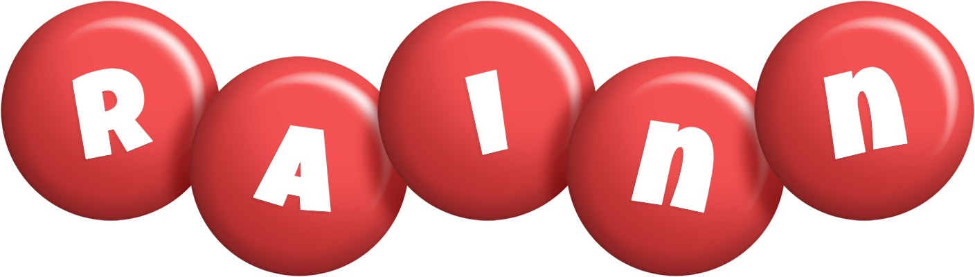 Rainn candy-red logo