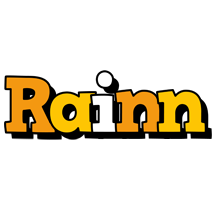 Rainn cartoon logo