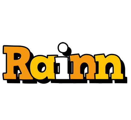 Rainn cartoon logo