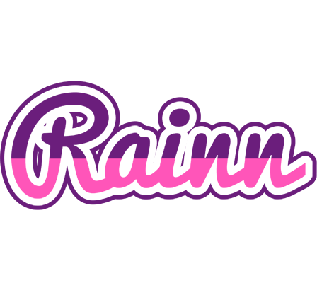 Rainn cheerful logo