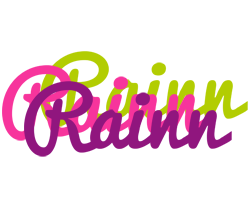 Rainn flowers logo