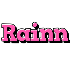 Rainn girlish logo