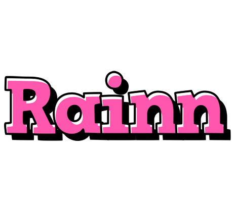 Rainn girlish logo