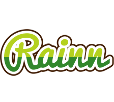 Rainn golfing logo