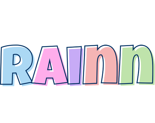 Rainn pastel logo