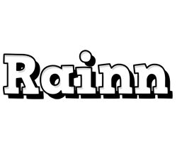 Rainn snowing logo