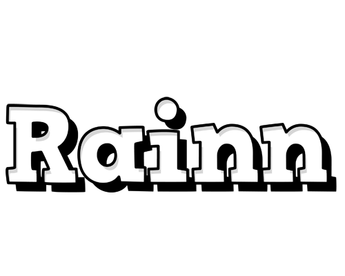 Rainn snowing logo
