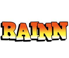 Rainn sunset logo