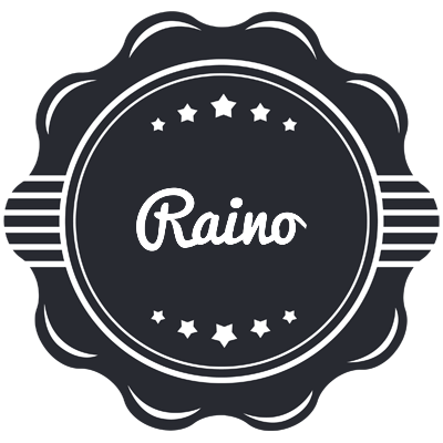 Raino badge logo