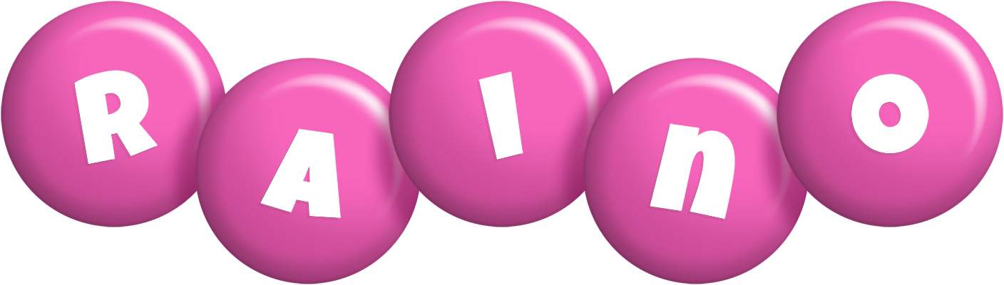 Raino candy-pink logo