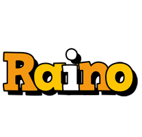 Raino cartoon logo