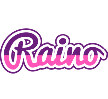 Raino cheerful logo