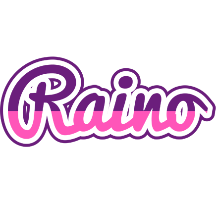 Raino cheerful logo