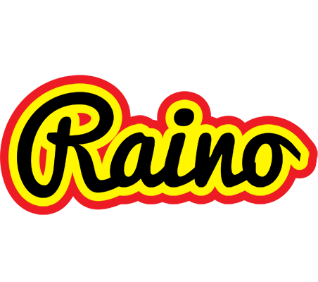 Raino flaming logo