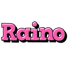 Raino girlish logo