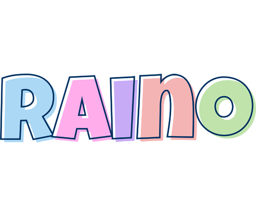 Raino pastel logo