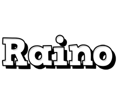 Raino snowing logo