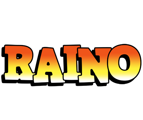 Raino sunset logo