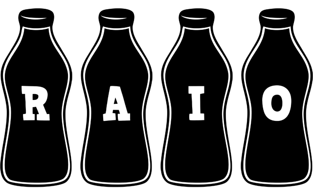 Raio bottle logo