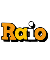 Raio cartoon logo