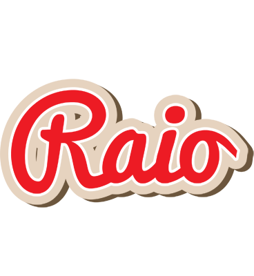 Raio chocolate logo