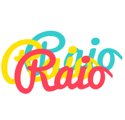 Raio disco logo