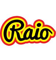 Raio flaming logo