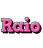 Raio girlish logo