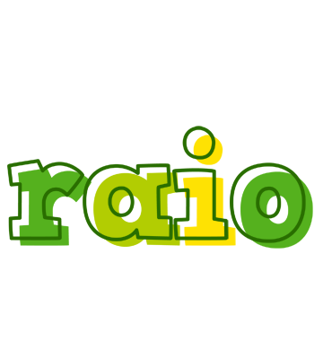 Raio juice logo