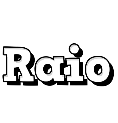 Raio snowing logo