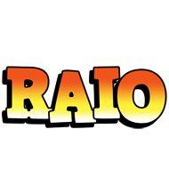 Raio sunset logo