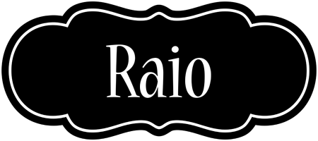 Raio welcome logo