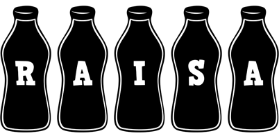 Raisa bottle logo