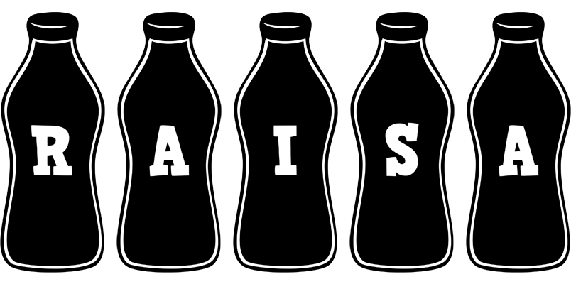 Raisa bottle logo
