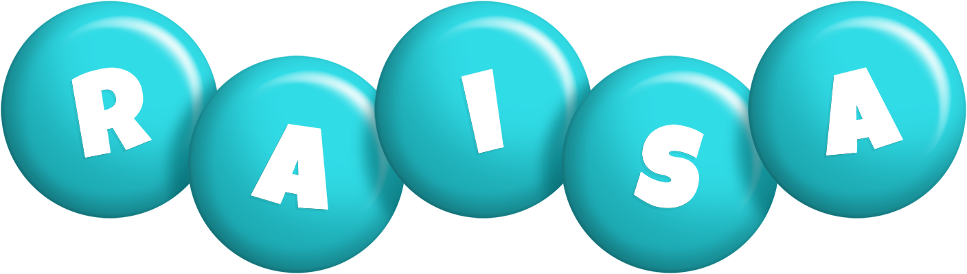 Raisa candy-azur logo