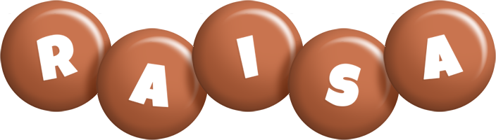 Raisa candy-brown logo