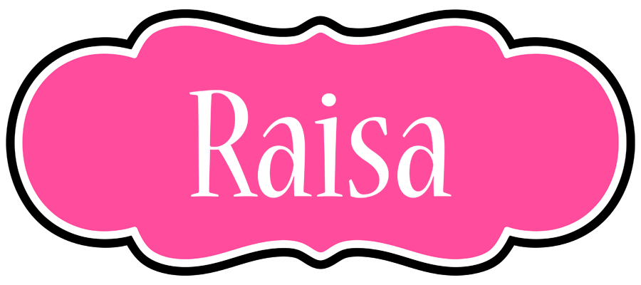 Raisa invitation logo