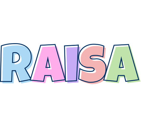 Raisa pastel logo